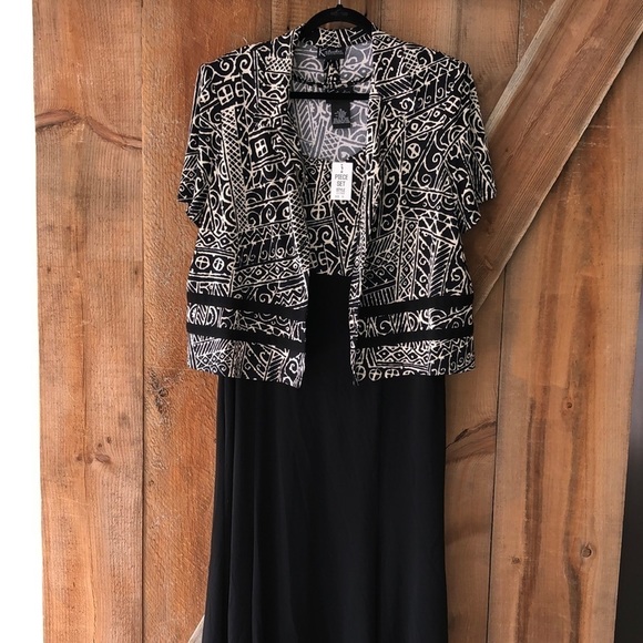 Nwt K Studio Sleeveless Dress And Jacket Size 18 - Picture 1 of 6